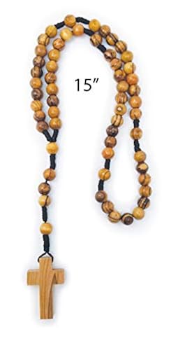 TREE OF LIFE 22:14 Certified Olive Wood Bulk Catholic Rosary