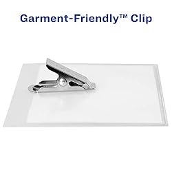 Avery Clip Name Badges, Print or Write, 200 Inserts