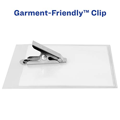 Avery 3" x 4" Name Badges with Clips - Image 4