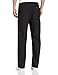 Landau Essentials Unisex Relaxed Fit 1-Pocket Drawstring Scrub Pants 7602 Black