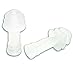 Mack's AquaBlock Swimming Earplugs, 2 Pair - Comfortable, Waterproof, Reusable Silicone Ear Plugs for Swimming, Snorkeling, Showering, Surfing and Bathing (Clear)