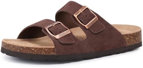 Birkenstock Lugano Sandals Mens Sz 10 EUR 43 Brown Measures 11\