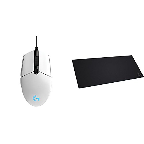 G203 prodigy rgb wired gaming mouse – white & log…