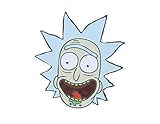 Rick and Morty Enamel Pin - Rick's Face