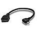 Fosmon Micro USB to USB 2.0 OTG Cable (On The Go) Adapter for Samsung Galaxy S7 / S7 Edge, S6 / S6 Edge, S5 / S4, Note 5/4 Android or Windows Smart Phones with OTG Function