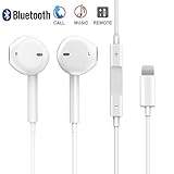 Iphone 7 headphones, DPKIKO Lightning iphone earbuds With Microphone Earphones Stereo Headphones and Noise Isolating headset for Apple iPhone 7/7 Plus/8/8Plus/X