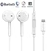 DPKIKO Compatible Earphones Earburds Replacement for IP 7/7 Plus / 8 / 8Plus / X,Bluetooth Earbuds Microphone Stereo Headphones Noise Isolating Headset