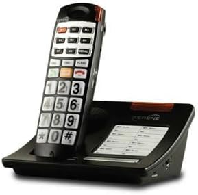 High Volume 50 dB Large Big Button Cordless Telephones For Who May Have Age-Related Ear Problems