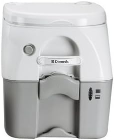 Dometic Sanitation Dometic - SeaLand 975MSD Portable Toilet 5.0 Gallon - Grey w/Brackets by Dometic Sanitation