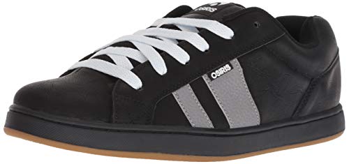 Osiris Men's Loot Skate Shoe, Black/Gum/Grey, 6.5 M US