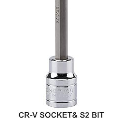 Mayouko 3/8" Drive Extra Long Allen Hex Bit Socket