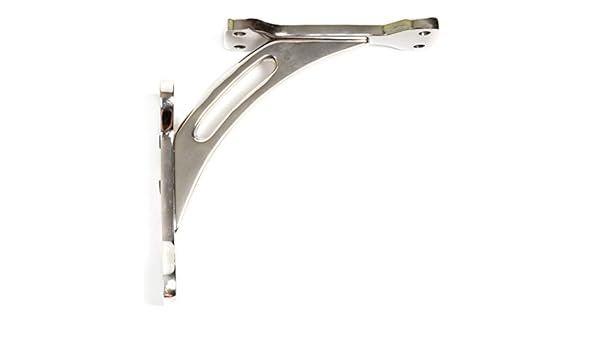 Amazon Com Polished Nickel 10 X10 X2 Premium Heavy Duty Supports
