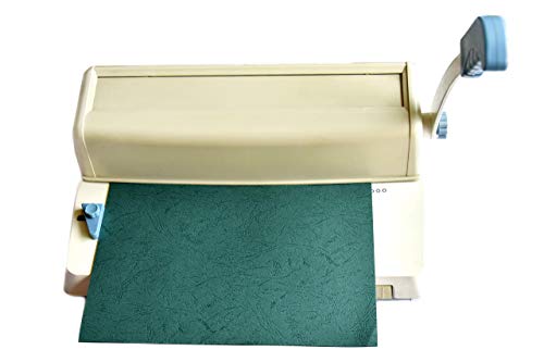 BNC Leather Texture Paper Binding Presentation Covers Pack of 100 Letter Size Dark Green - Thumbnail 3