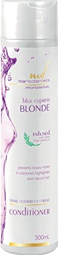 Powerful Purple Toning and Deep Moisturizing Conditioner. Neutralize Unwanted Brassy Yellow Orange Tones in Blonde, Color Treated, & Gray Hair by MARC DANIELS Professional