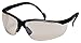 Pyramex Venture II Safety Eyewear, Indoor/Outdoor Mirror Anti-Fog Lens With Black Frame