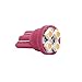 Partsam T10 194 LED Light Bulb Instrument Panel Gauge Cluster Dashboard LED Lights-10Pcs Purple Pink