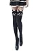 HDE Women's Cute Tattoo Print Stockings Novelty Design Sheer Tights Pantyhose