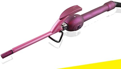 9mm Unisex Hair Curler, Esanech Hair Curling Iron Wand Professional Super Tourmaline Ceramic Barrel Small Slim Tongs for Short and Long Hair