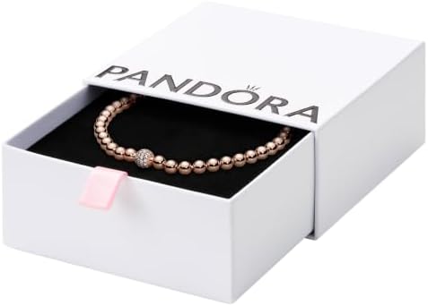 Amazon.com: PANDORA Beads & Pavé Bracelet - Bracelet for Women