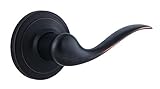 Kwikset Tustin Right-Handed Half-Dummy Lever in Venetian Bronze