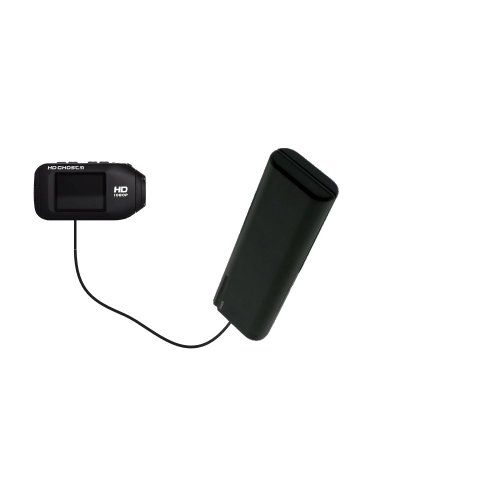 Gomadic Portable AA Battery Pack designed for the Drift HD / Ghost / 170 / 720 - Powered by 4 X AA Batteries to provide Emergency charge. Built using TipExchange Technology