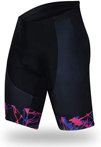 EZNILE Womens Bike Shorts for Cycling Riding with 3D Gel Padded Comfortable Lightweight Ultra Flexibility