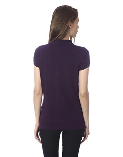 goldstroms women's polo/collar t-shirts/top/tee with button