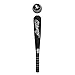 Franklin Sports MLB Chicago White Sox Team Jumbo Foam Bat and Ball Set, 21-Inch, Black