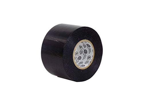 Electrical Tape 2" x 66' UL/CSA 1 roll pack several colors., Black