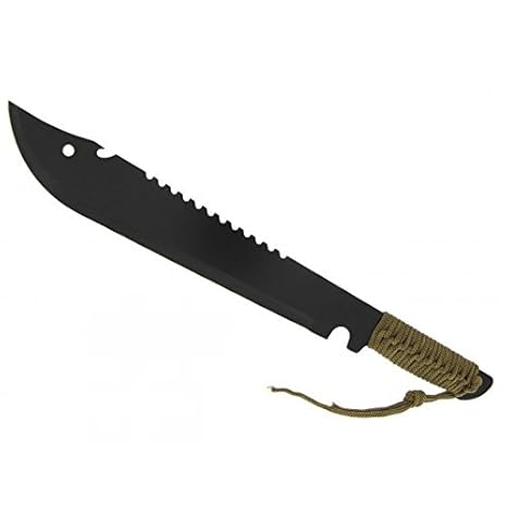 Evil Black Commando Machete Kukri Haumesser Buschmesser Axt Beil 8026 + G8DS® Aufkleber