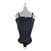 Black Unisex Over Shoulder Arm Binder Bondage Sleeve Armbinder Harness for Fetish Love