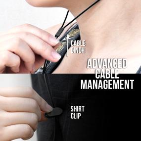 M6 Sports Headphones with Memory Wire for Locked-in Fit 