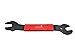 Lumintrail Pedal Wrench 17, 16, 15 mm Double Sided Bike Spanner