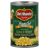 DEL MONTE, GOLD & WHITE CORN, 15.25OZ CAN (PACK OF 6)