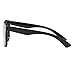 Amomoma Men’s Women’s Square Rimless Sunglasses One Piece Mirrored Lens AM2014 With Silver Mirrored Lens