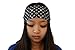 Slippery Apparel | Designer Head Scarf Fashion Durags LV Supreme Ape & More - (Black LV)
