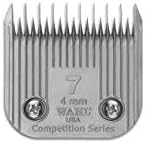 Steel Wahl Competition Series Clipper Blades Moser - Extra Life !(# 7 Skip Tooth = 1/8")