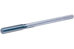 HHIP 2006-3032 1/2" High Speed Steel Straight Shank Chucking Reamer, 2" Flute Length, 8" Overall Length, 1/2"