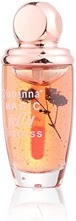 oceaneshop Flower Crystal Jelly Lipstick Lips Gloss Magic Temperature Change Color Lip Balm Moisture Color Crystal Clear(03)