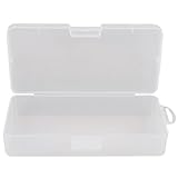 1 X Clear Plastic Jewelry Rectangle Case Box Holder Container 18cm x 8.5cm x 4.5cm