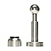 HUAYY 304 Stainless Steel Soft-Catch Magnetic Door Stop Protection Wall Mount Hydraulic Buffer Sound Dampening Bright Silver Door Stopper HYY-18012502