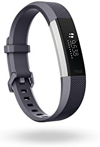 Fitbit Alta HR Pulsera de Ritmo cardiaco y Fitness, Unisex Adulto, Gris, L