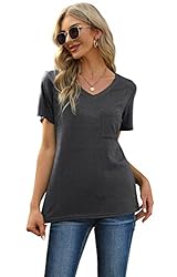 RUBZOOF Pajamas for Women Shorts Set Casual V Neck