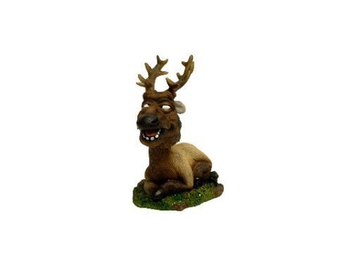 Mini Bobble Head Elk by Swibco