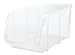 IRIS Medium Stacking Bin, Clear