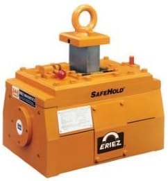 Eriez Magnetics, Hands Free Permanent Lifting Magnets, Hflm-900, Capacity : 900 #, Size Wxdxh: 10 15/16 X 9 9/16 X 17 3/16, Weight (Lbs): 167 #, Hapl-150