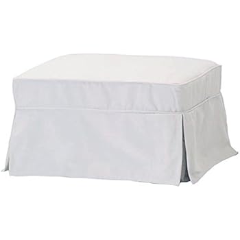 Amazon Com The Cotton Ottoman Slipcover Replacement It Fits
