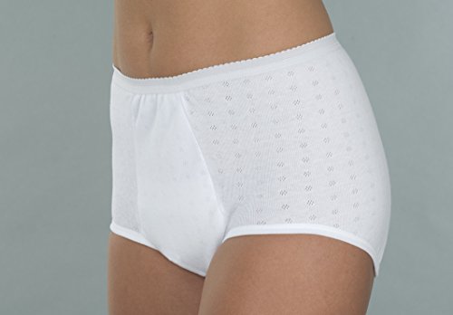 WeareverWomen’s Maximum Absorbency Washable Reusable Bladder Control Panties - Pack of 3