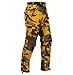 Rothco Camo Tactical BDU (Battle Dress Uniform) Military Cargo Pants, Stinger Yellow Camo, S