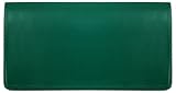 Green Vinyl Checkbook Cover